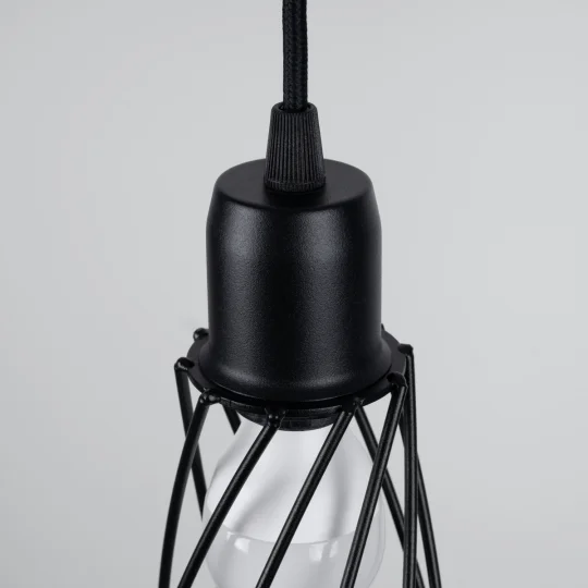 Lampa wisząca SUBA 1 czarna - Zdjęcie 4
