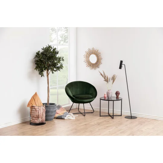 Fotel tapicerowany DELMARO zielony - Zdjęcie 6