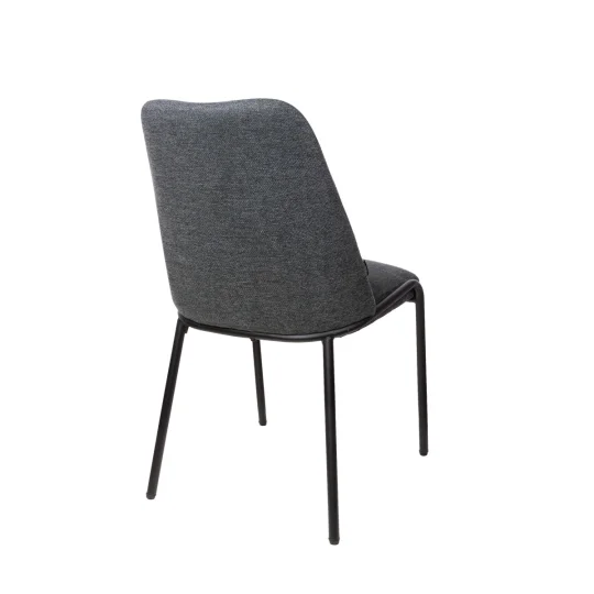 Stół HOBART 120x80 + 4 krzesła Santi ciemnoszary - Zdjęcie 7