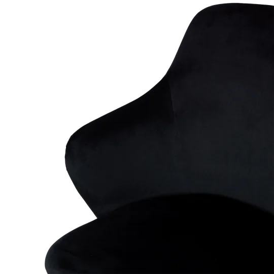 Stół HOBART 120x80 + 4 krzesła OLIVIER czarny - Zdjęcie 9