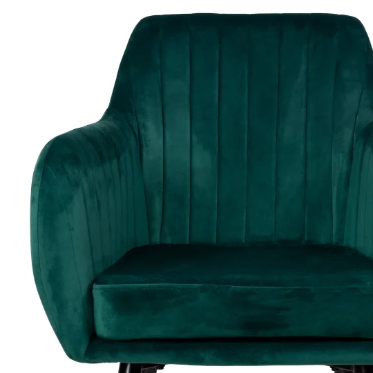 Stół NELSON fi 100 + 4 krzesła MUNIOS BIS zielony - Zdjęcie 8