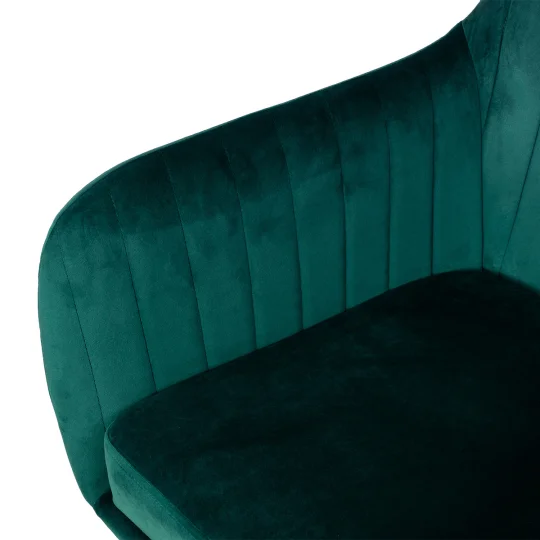 Stół NELSON fi 100 + 4 krzesła MUNIOS BIS zielony - Zdjęcie 9