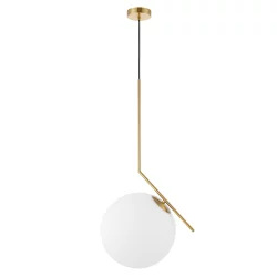 NOWOCZESNA LAMPA WISZĄCA MOSIĘŻNA SORENTO D30					