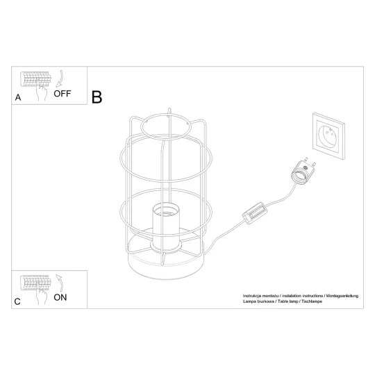 Lampa biurkowa GOTTO - Zdjęcie 6