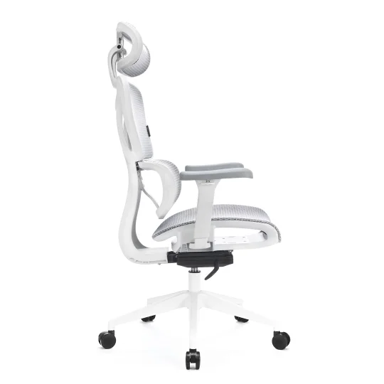 LEVANO SYSTEM Fotel ergonomiczny Control Series Biały - Zdjęcie 2