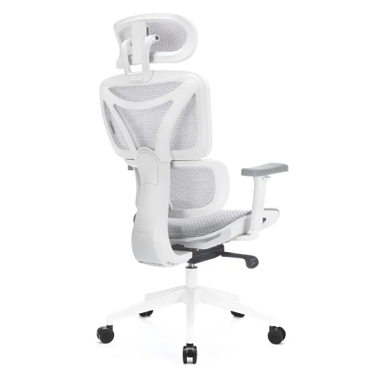LEVANO SYSTEM Fotel ergonomiczny Control Series Biały - Zdjęcie 4