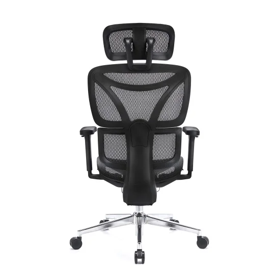 LEVANO SYSTEM Fotel ergonomiczny Control Pro Czarny - Zdjęcie 9
