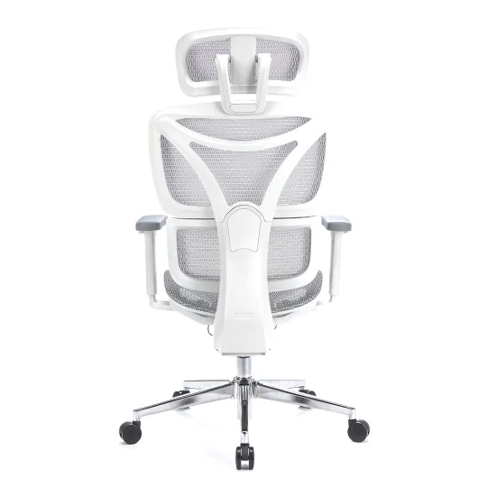 LEVANO SYSTEM Fotel ergonomiczny Control Pro Biały - Zdjęcie 5