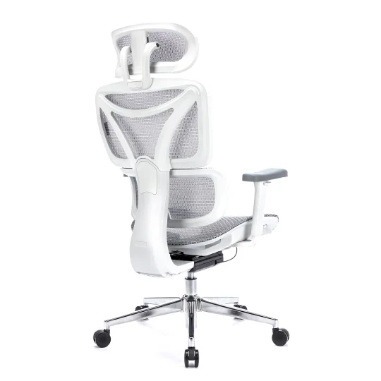 LEVANO SYSTEM Fotel ergonomiczny Control Pro Biały - Zdjęcie 7