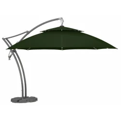 Parasol ogrodowy IBIZA fi 3,5m Zielony