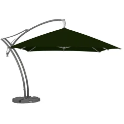 Parasol ogrodowy IBIZA QUATTRO 3,5m Zielony