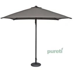 Parasol ogrodowy Ezpeleta EOLO 2,5m Antracytowy