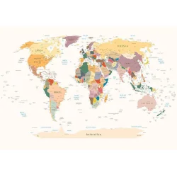 Fototapeta - Mapa świata