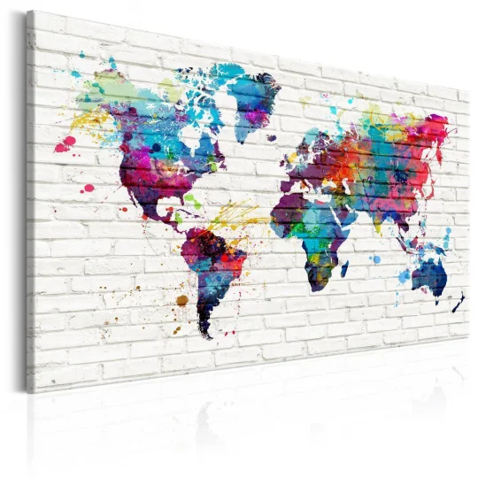 Obraz na korku - Mury świata [Mapa korkowa] - Zdjęcie 2