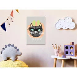 Obraz do samodzielnego malowania - Pół kot, pół królik