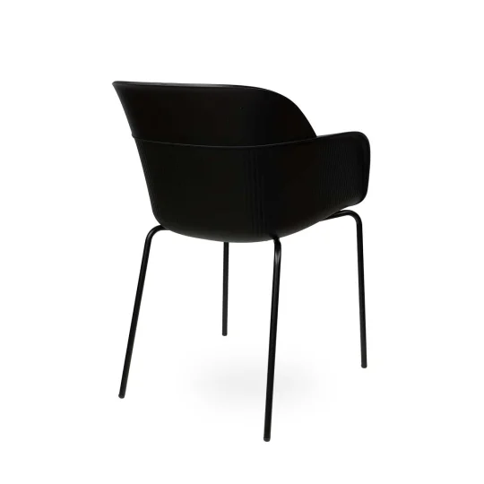 Krzesło SHELL - czarne nogi - Zdjęcie 2