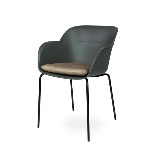 Krzesło SHELL - czarne nogi - Zdjęcie 4
