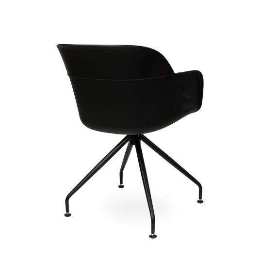 Obrotowe krzesło SHELL - czarne nogi - Zdjęcie 2