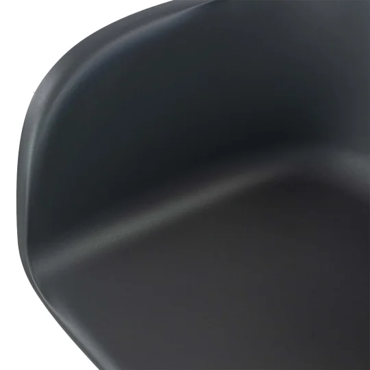 Obrotowe krzesło SHELL - czarne nogi - Zdjęcie 8