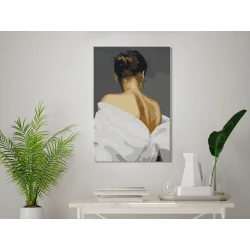 Obraz do samodzielnego malowania - Plecy kobiety