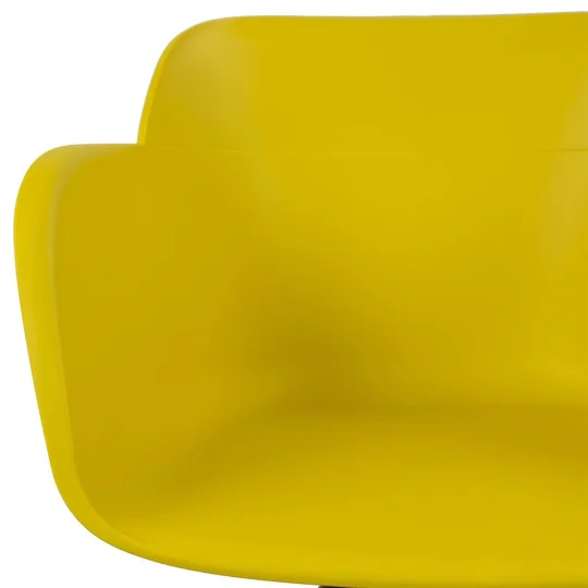 Krzesło SHELL - złote nogi - Zdjęcie 6