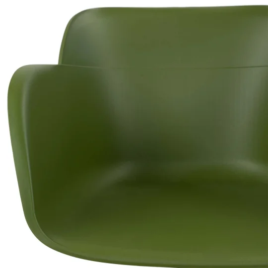 Krzesło SHELL - różowo złote nogi - Zdjęcie 6