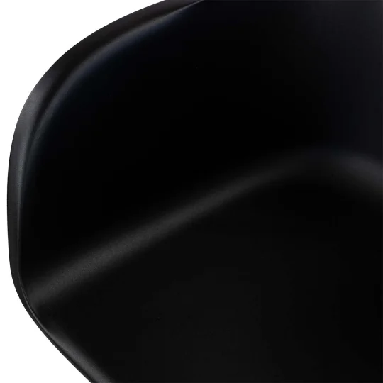 Krzesło SHELL - czarne płozy - Zdjęcie 8