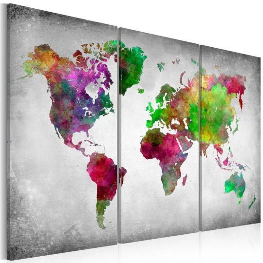 Obraz na korku - Różnorodność świata [Mapa korkowa] - Zdjęcie 2