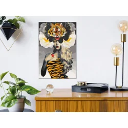 Obraz do samodzielnego malowania - Oko tygrysa