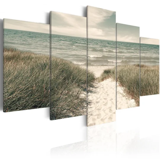 Obraz na szkle akrylowym - Cicha plaża - Zdjęcie 4