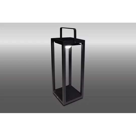 Lampa solarna Mr. Solar JACK antracyt 20x20x50cm - Zdjęcie 3