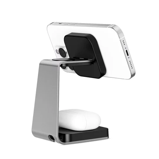 LVN SYSTEM Ładowarka indukcyjna Magsafe Charging Stand 3w1 - Zdjęcie 6