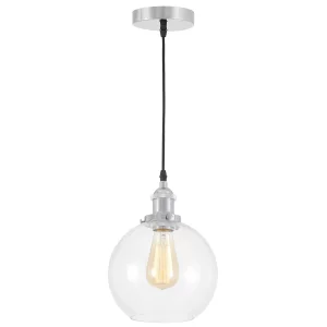 LAMPA WISZĄCA LOFT CHROMOWANA NAVARRO W1					