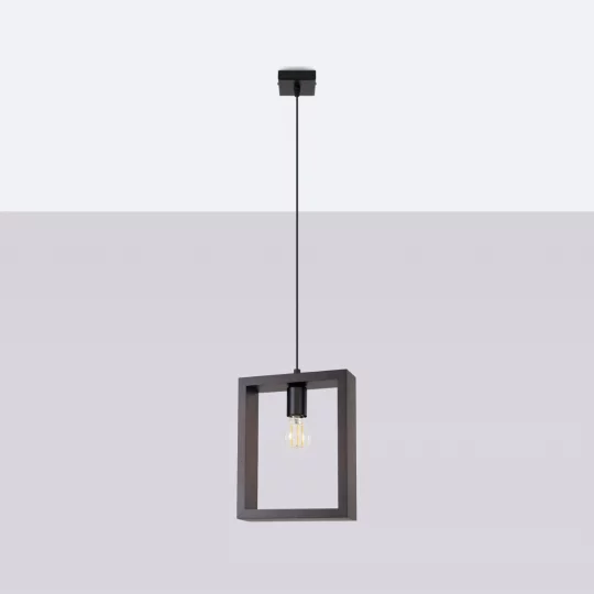 Lampa wisząca ARIES wenge - Zdjęcie 2