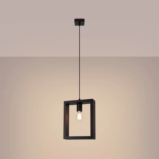 Lampa wisząca ARIES wenge - Zdjęcie 3