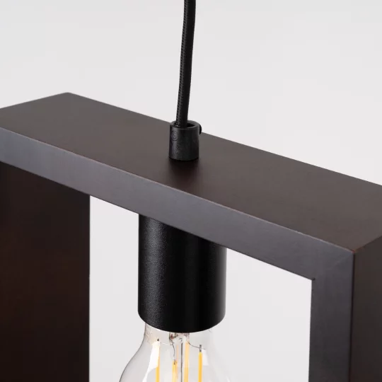 Lampa wisząca ARIES wenge - Zdjęcie 7