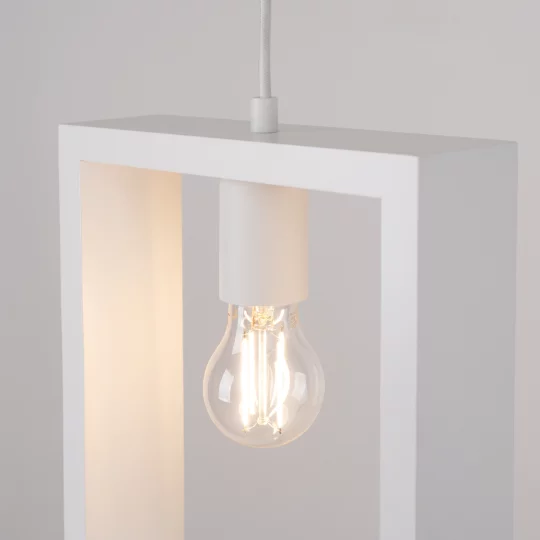 Lampa wisząca ARIES biała - Zdjęcie 10