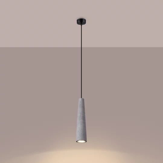 Lampa wisząca ELECTRA beton - Zdjęcie 3