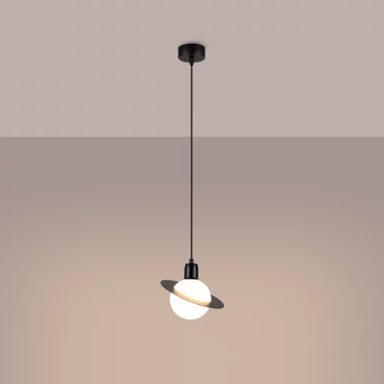 Lampa wisząca HYPERION 1 czarny - Zdjęcie 3