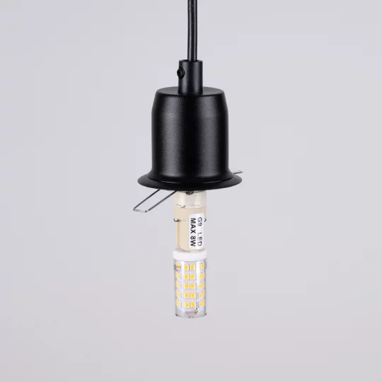 Lampa wisząca HYPERION 1 czarny - Zdjęcie 6