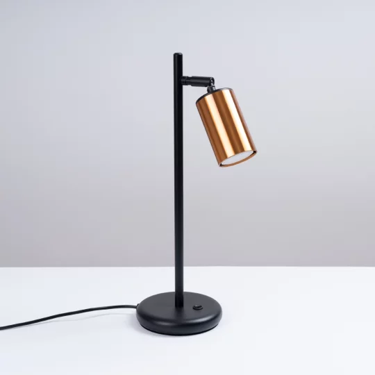 Lampa biurkowa WINX czarny/miedź - Zdjęcie 2