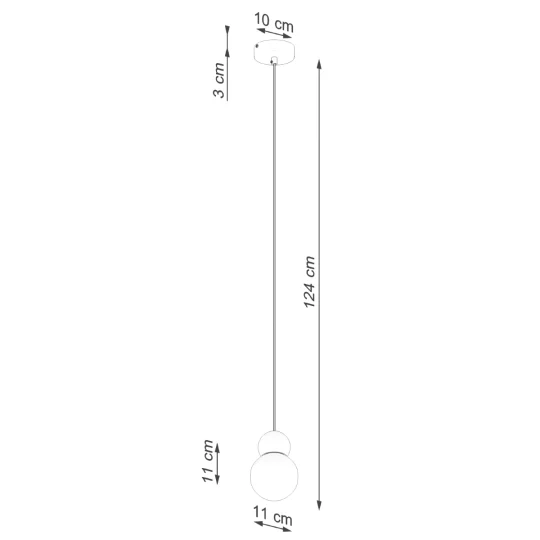 Lampa wisząca PEKKA 1 biała/naturalne drewno - Zdjęcie 10