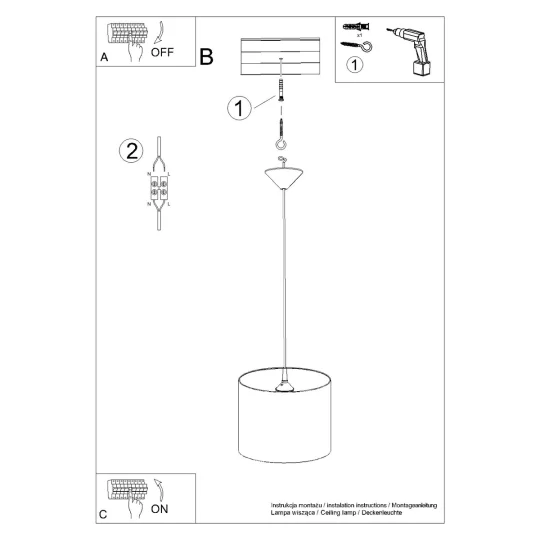 Lampa wisząca PRINCESS 30 - Zdjęcie 5