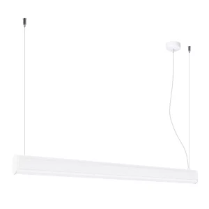 Lampa wisząca FARGE biała LED 3000K