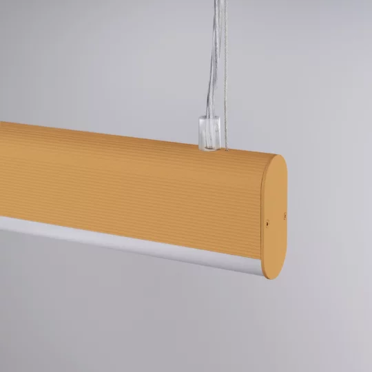 Lampa wisząca FARGE złota LED 3000K - Zdjęcie 5