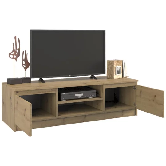 Szafka RTV MIRA 120x36 dąb artisan - Zdjęcie 2