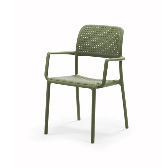 Stół STEP agave/zielony + 2 krzesła BORA agave/zielony - Zdjęcie 3