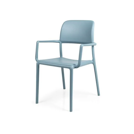 Stół STEP celeste/błękitny + 2 krzesła RIVA celeste/błękitny - Zdjęcie 3