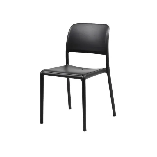 Stół STEP antracite/antracytowy + 2 krzesła RIVA BISTROT antracite/antracytowy - Zdjęcie 3