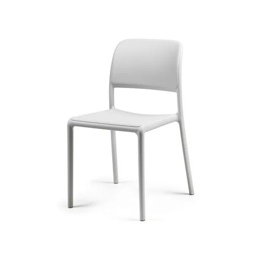 Stół STEP bianco/biały + 2 krzesła RIVA BISTROT bianco/biały - Zdjęcie 3